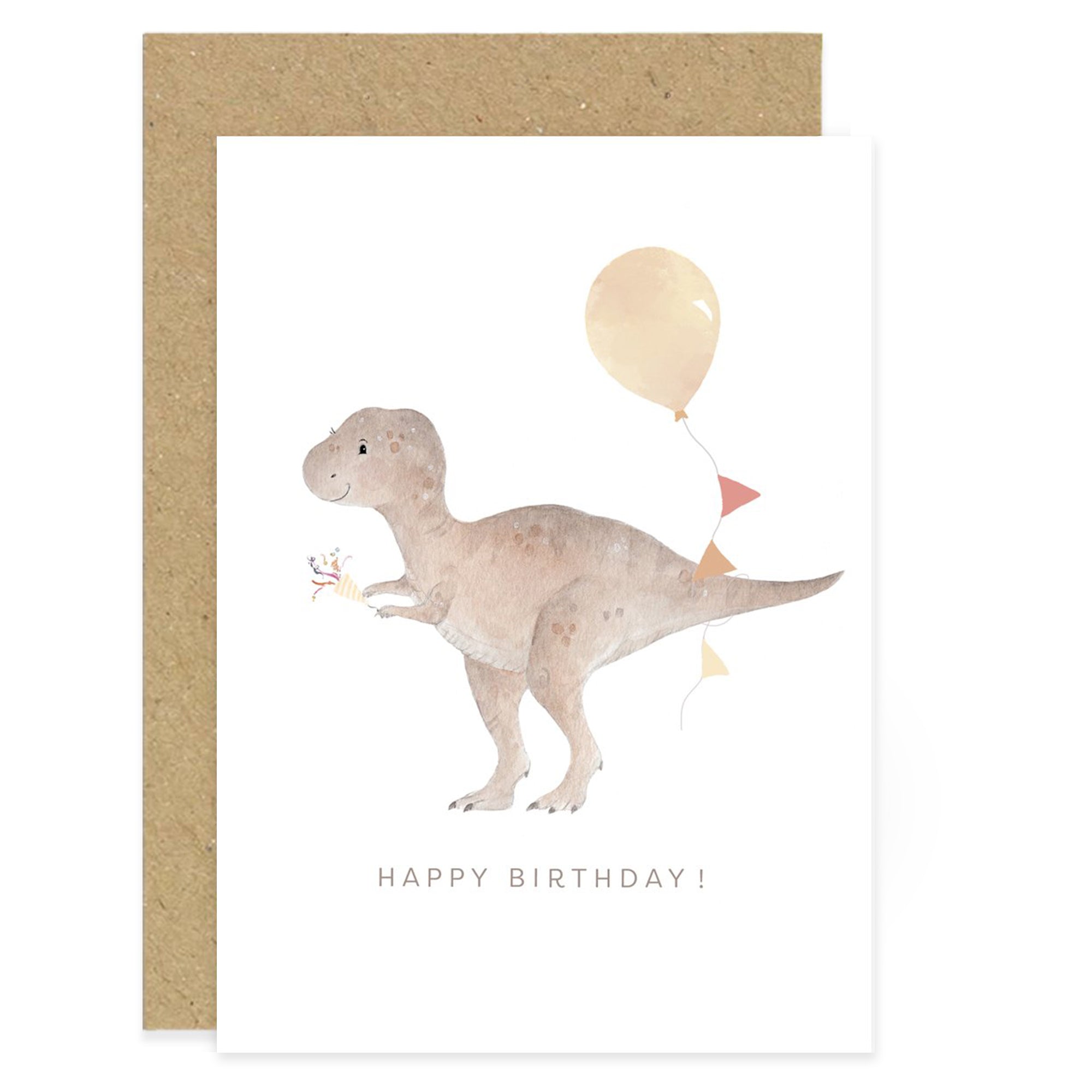 T-Rex Birthday Card