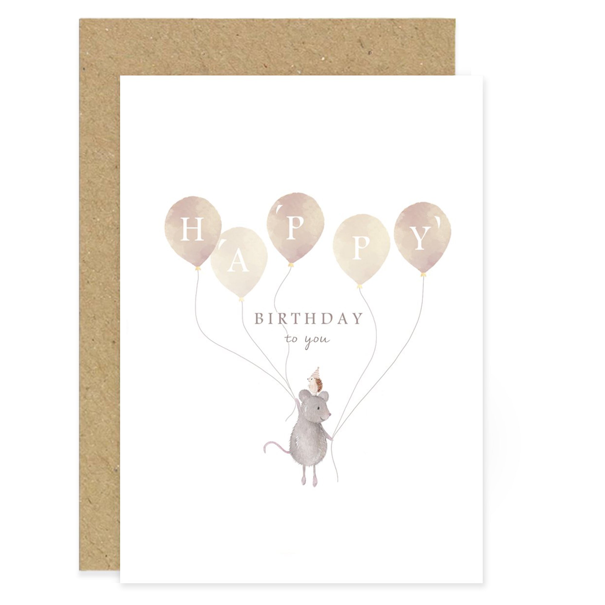 Mouse Birthday Card