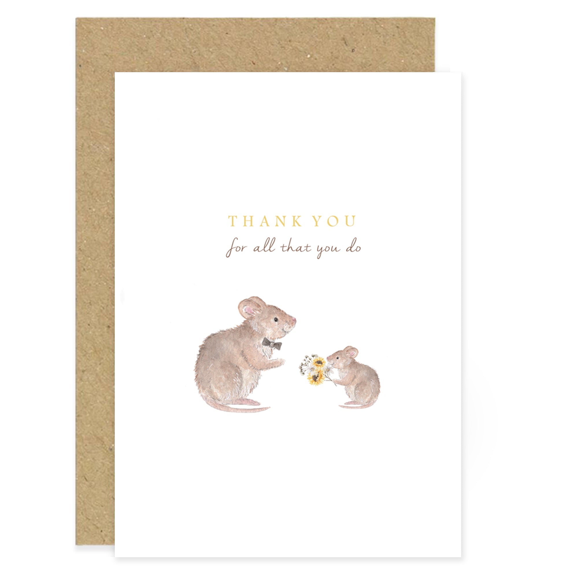 Thank You For all That You Do Card