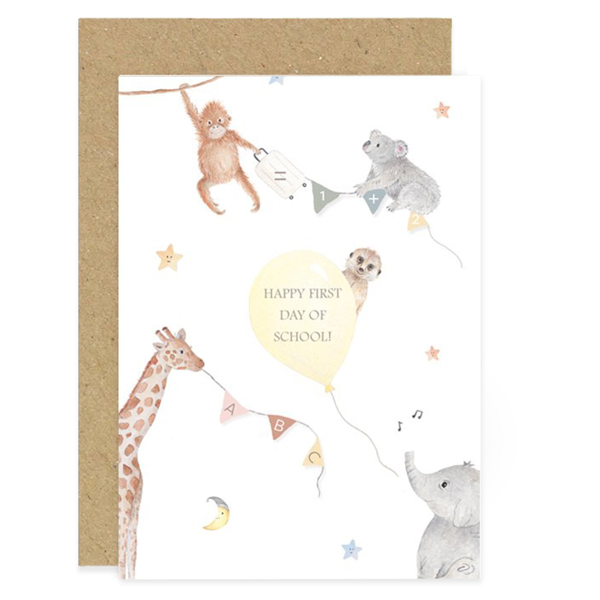 Happy First Day of School Card