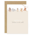 Welcome To the World Card - Safari